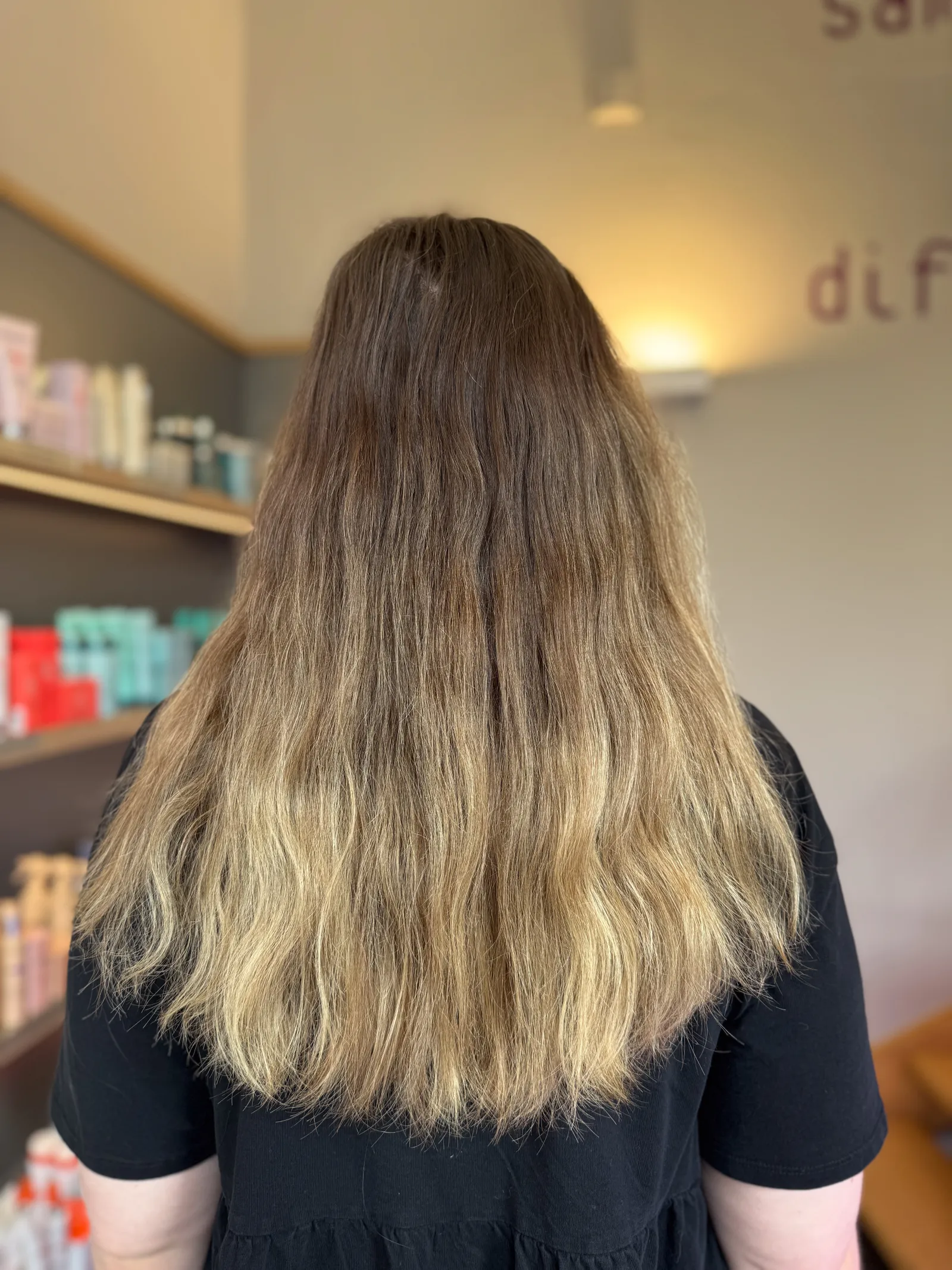 Airtouch Balayage Oldenburg – Vorher