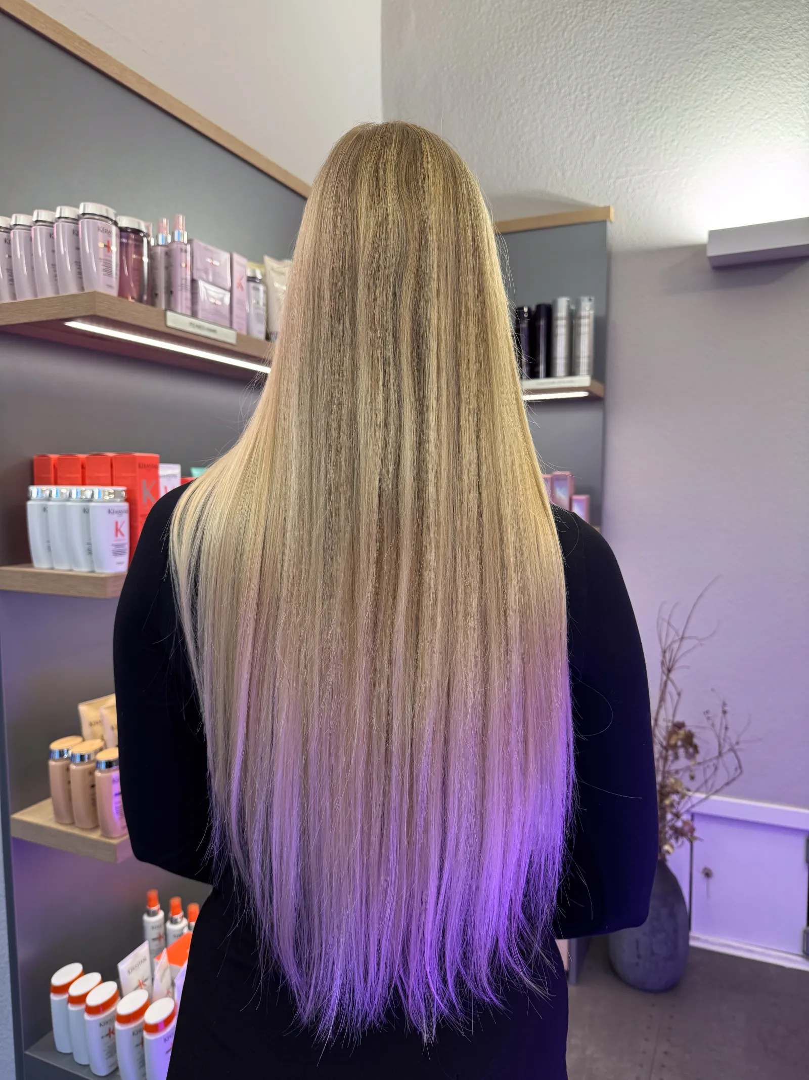 Blond Balayage Oldenburg – Vorher